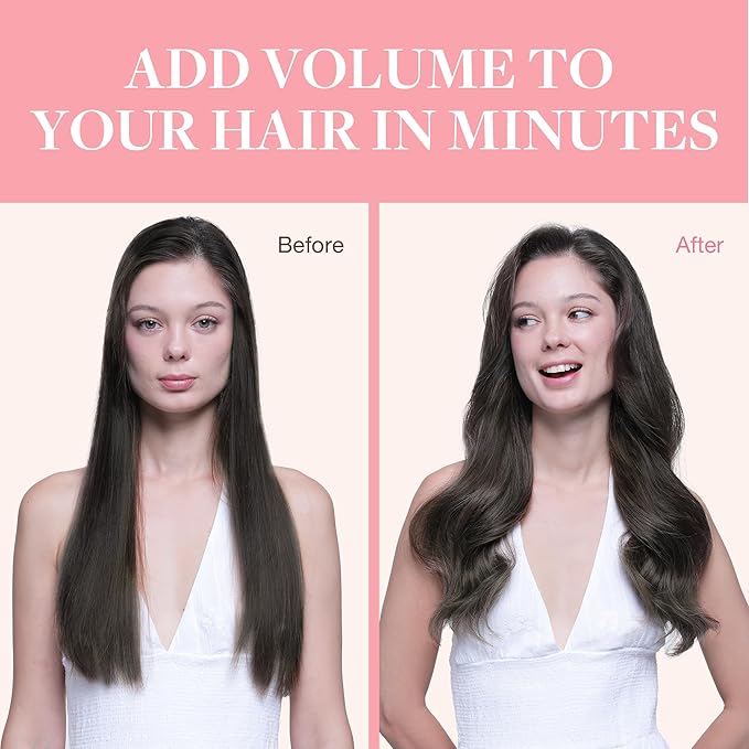GOO GOO Clip in Hair Extensions Real Human Hair, Remy Human Hair Extensions Clip ins for Women, Natural Human Hair, 20inch 120g 7Pcs, 1C Mocha Brown