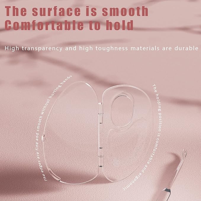 Color Palette can be 180 Degrees fold to Receive Liquid Base Makeup Color Palette Transparent Acrylic Powder Chassis Palette Nail Eyeshadow Eyelash Professional Makeup Color Palette