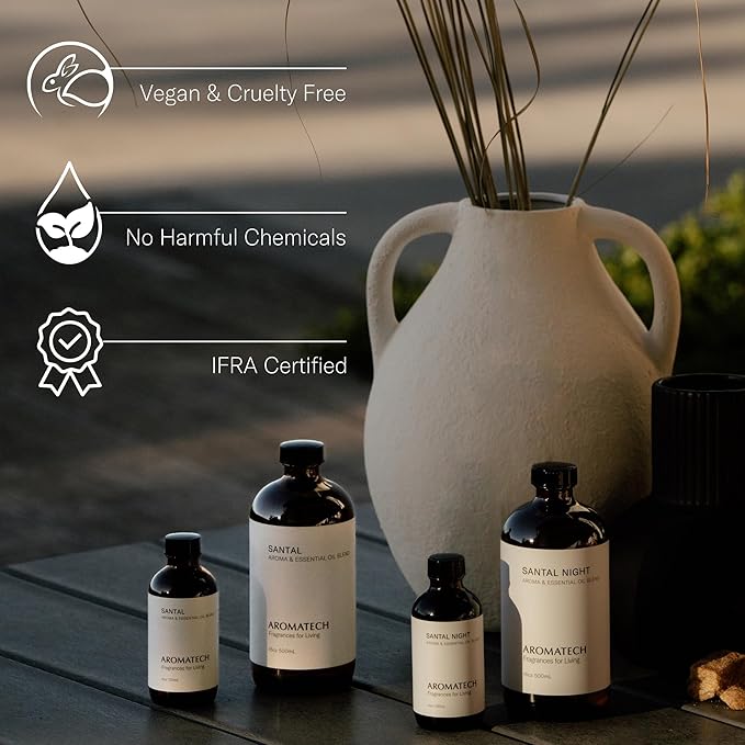 Aromatech Fig & Orange Blossom Aroma Essential Oil Blend: Hotel Inspired Aromatherapy with for Ultrasonic Diffusers & Nebulizers - 2 fl oz, 60 mL