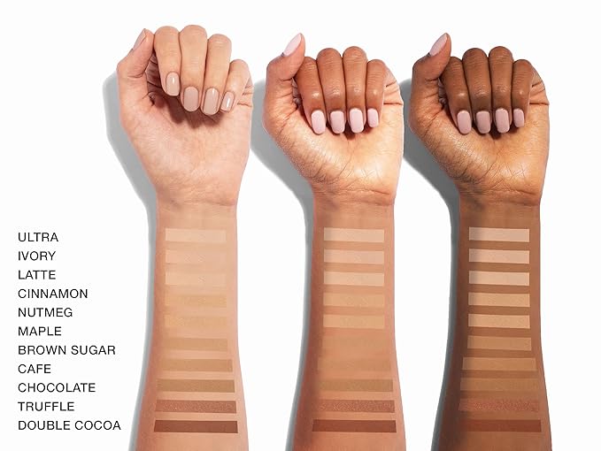 bellapierre Compact Mineral Foundation SPF 15 | Vegan & Cruelty Free | Full Coverage | Hypoallergenic & Safe for All Skin Types | Oil & Talc Free - 0.35 Oz - Maple