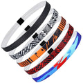 Headbands for Women, 5 PCS Unisex Sports Hair Band, Thin Hair Band Boys & Children, Elastic Headband Men's Sports Non-Slip Headbands, Thin Hair Bands for Football, Yoga, Running