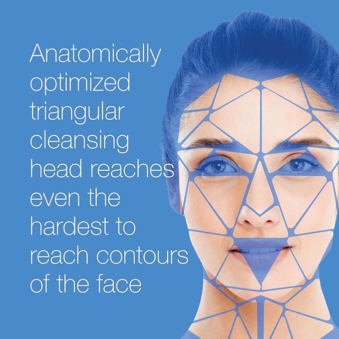 Bio-Therapeutic bt-Sonic Facial Cleansing Brush, Microsonic Handheld Silicone Face Cleanser, Exceptional Quality Water Resistant Face Exfoliator