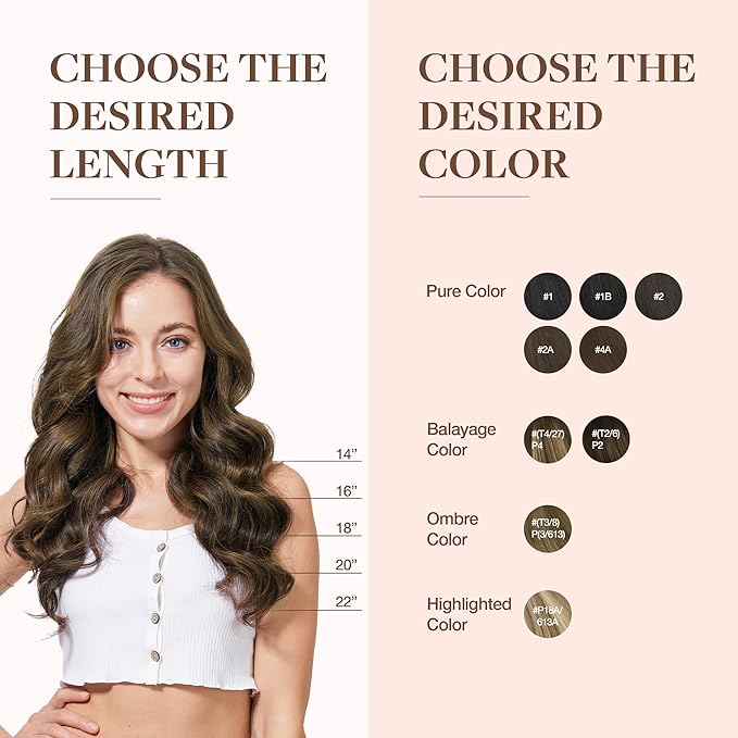 GOO GOO Clip in Hair Extensions Real Human Hair, Remy Human Hair Extensions Clip ins for Women, Natural Human Hair, 16inch 110g 7Pcs, 2C/4E/6C Brown Sugar Swirl Highlights