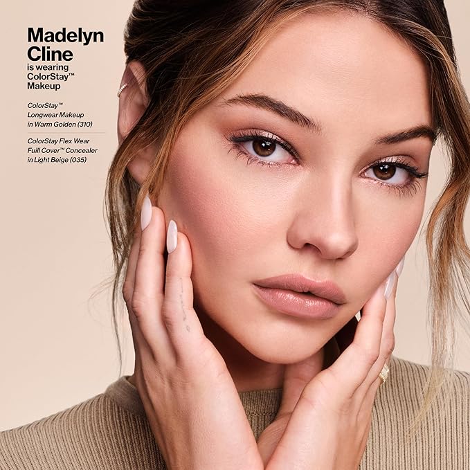 Revlon Liquid Foundation, ColorStay Face Makeup for Combination & Oily Skin, SPF 15, Medium-Full Coverage with Matte Finish, Chestnut (270), 1.0 oz