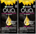 Garnier Hair Color Olia Ammonia-Free Brilliant Color Oil-Rich Permanent Hair Dye, 3.11 Darkest Platinum Brown, 1 Count (Packaging May Vary) (Pack of 2)