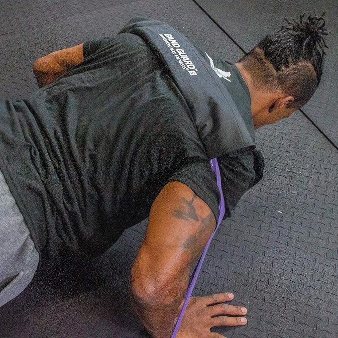 Serious Steel Fitness Band Guard - Protective Sleeve for Resistance Bands (Bands NOT Included) Protect Your Resistance Bands from The Ground, Concrete and Sharp Edges