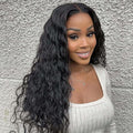 MEIMEI SKINLIKE Real HD Lace Wig Loose Deep Wave Lace Front Wigs Human Hair Pre Plucked Bleached Knots 200% Density Ultra-thin Invisible HD Lace 13x4 Loose Wave Wigs Human Hair for Women 24 Inch