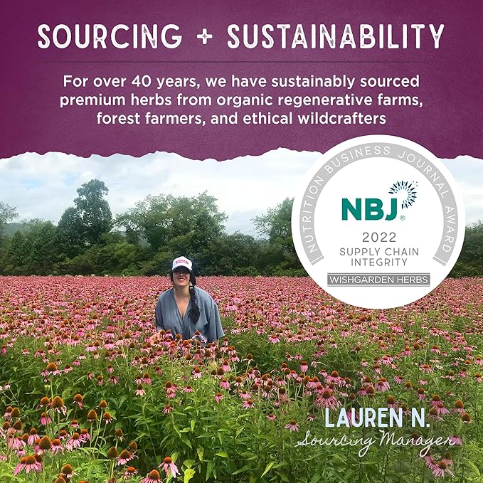 WishGarden Herbs Pregnant Belly Oil - USDA Certified Organic Herbal Oil Infusion with Elderflower, Calendula, Gotu Kola & Jojoba Supports Resilient & Elastic Skin to Prevent Stretch Marks, 2oz