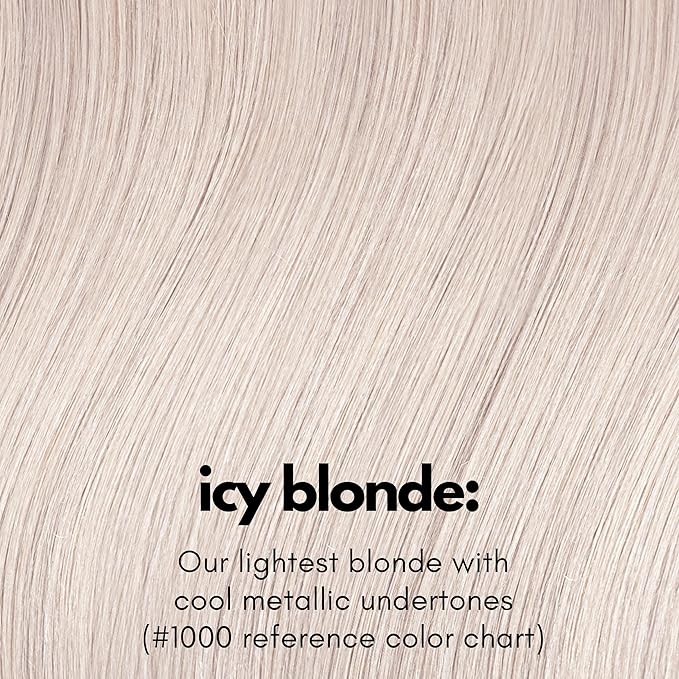 Irresistible Me Real Human Hair Extensions Clip Ins – 100% Human Hair Clip In Extensions for Length & Volume – Invisible Extension – Heat Resistant & Dyeable – Icy Blonde, 20 Inches
