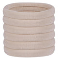 60 Pcs 2 Inch Blonde No Damage Hair Ties for Women Thick Hair, Large Soft Seamless Nylon Fabric Elastic Ponytail Holders Bands for Women