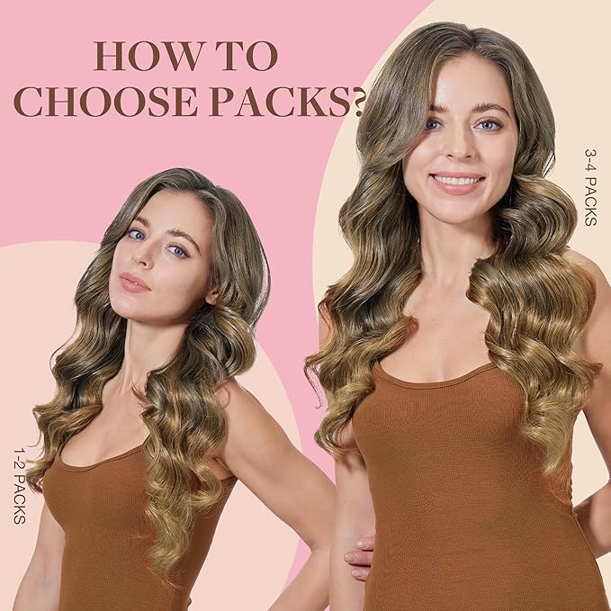 GOO GOO Tape in Hair Extensions Human Hair, 7 Bronde, 14inch 100g 40pcs, Skin Weft Seamless Invisible, Silky Straight with Thick Ends, Remy Human Hair