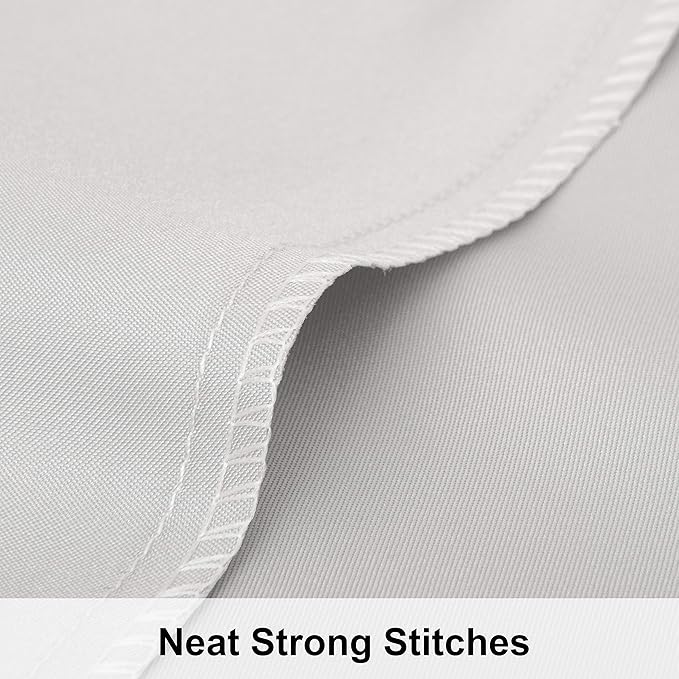 NTBAY Satin Body Pillowcase for Hair and Skin, Luxurious and Silky Pillow case with Envelope Closure, 20x54 Inches, Silver Grey