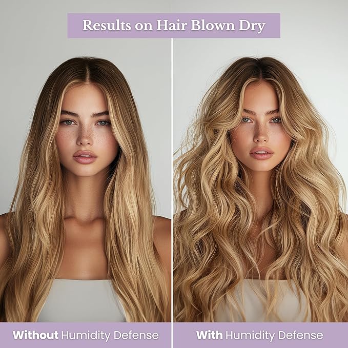 Humidity Defense Custom Hold Hairspray Resists Humidity & Repels Moisture, Keratin, Collagen & Argan Oil Infused To Repair, Restore & Strengthen 8.5 Oz.