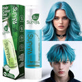 Temporary Hair Color Gel,Blue Hair Dye Color Gel Washable Natural Instant Hair Color Wax for DIY Hairstyle for Kids Men Women(Color #7W)