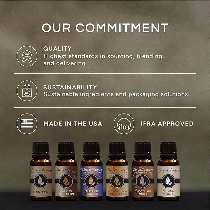 Eternal Essence Oils Scent of a Woman Set of 6 Premium Fragrance Oils - Includes Guava Colada, Twilight Woods, Bali Mango, Passion Fruit & Guava, Juniper Breeze, and Love Spell Scented Oils - 10ML