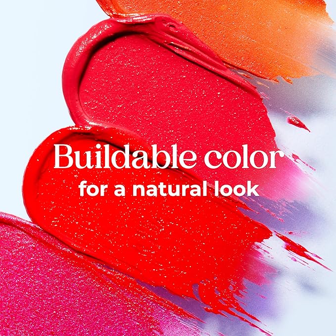 Tinted Lip Balm Bundle - Moisturizing, Hydrating Sheer Buildable Lip Color with Hyaluronic Acid, Vitamin E & rich oil - Set of 2: Rosy Bloom & Sunny Citrine