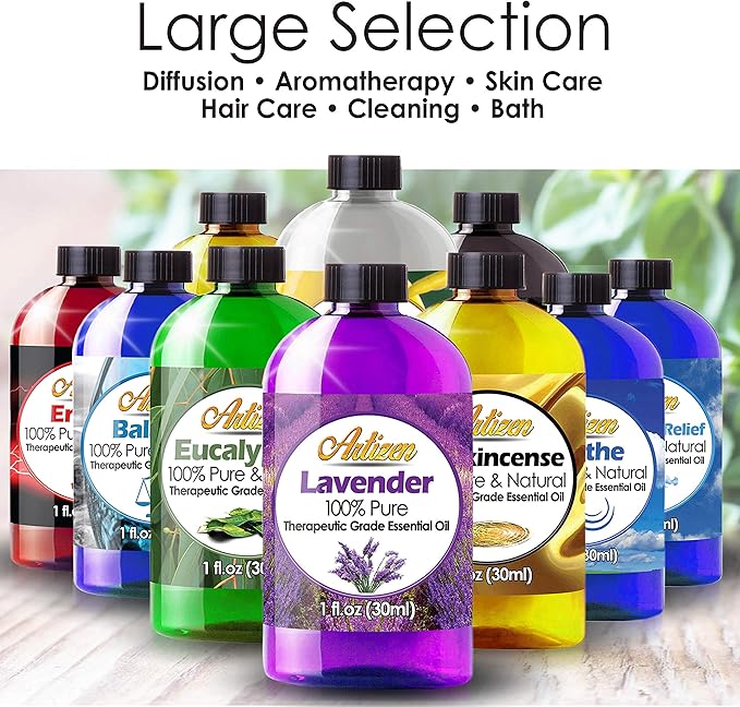 Artizen Neroli Essential Oil 4oz Pure Natural Neroli Oil for Skin, Diffuser, Includes Dropper - 120ml