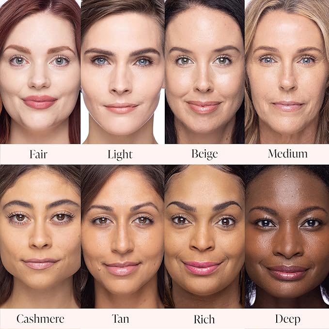 Mally Beauty - The Plush Pen Brightening Concealer Stick - Cashmere - Hydrating Turmeric, Vitamin E, and Hyaluronic Acid Infused Formula - Medium Buildable Coverage with a Natural, Smooth Finish