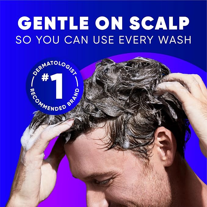 Head & Shoulders Anti-Dandruff Shampoo, Clinical Strength Advanced Oil Control Twin Pack, 1% Selenium Sulfide, Seborrheic Dermatitis Relief, Oily Scalp, 13.5 fl oz Each