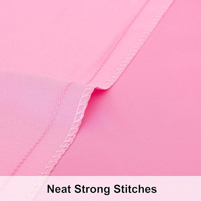 NTBAY 2 Pack Satin Queen Pillowcases for Hair and Skin, Luxurious and Silky Pillow Cases with Envelope Closure, 20x30 Inches, Pink