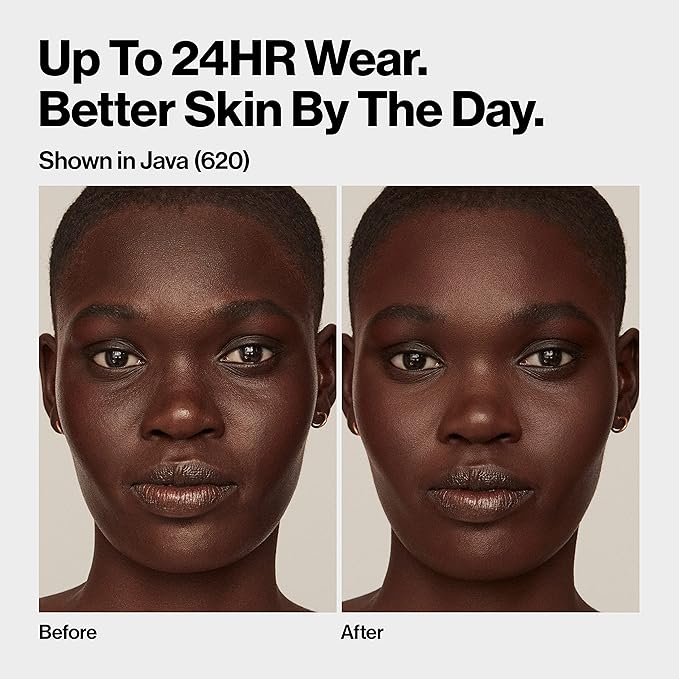 Revlon Liquid Foundation, ColorStay Face Makeup for Combination & Oily Skin, SPF 15, Medium-Full Coverage with Matte Finish, Almond (355), 1.0 oz