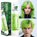 Temporary Hair Color Gel, Green Hair Dye Color Gel Washable Natural Instant Hair Color Wax for DIY Hairstyle for Kids Men Women(Color #23)