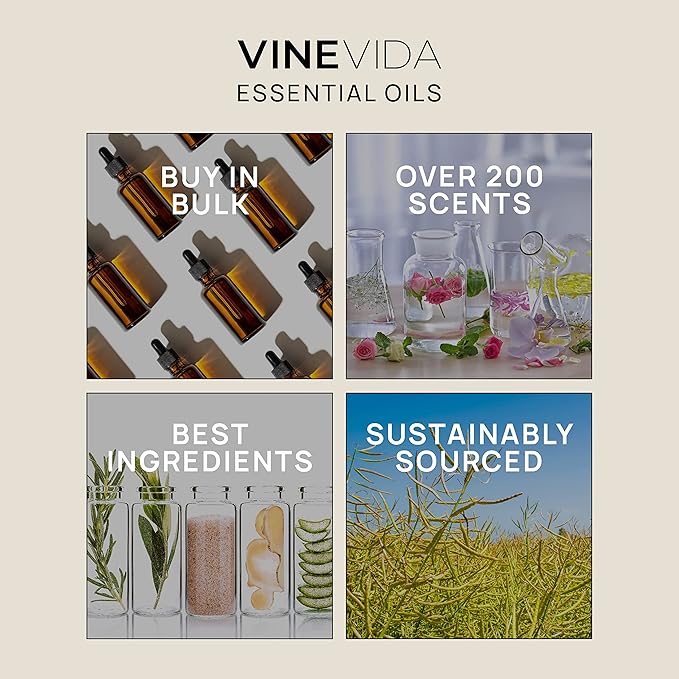 VINEVIDA Lime Essential Oil - Gallon Lime Oil Undiluted - Bulk Essential Oil for Soap Making & Candle Scents - 8 lbs