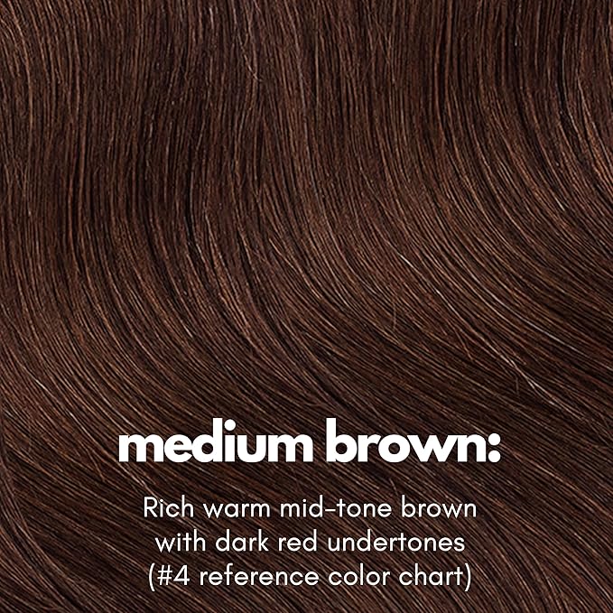 Irresistible Me Real Human Hair Extensions Clip Ins – 100% Human Hair Clip In Extensions for Length & Volume – Invisible Extension – Heat Resistant & Dyeable – Medium Brown, 24 Inches
