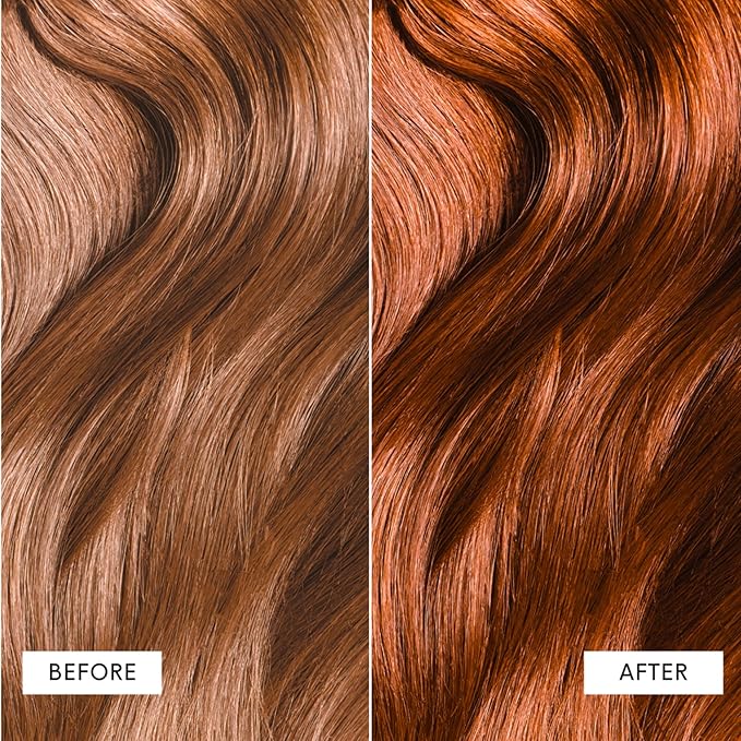 dpHUE Color Dream, Copper - Ammonia-Free, Demi-Permanent Hair Color - Lasts 16 Washes - Boosts Shine - Paraben & Sulfate Free, Leaping Bunny Certified