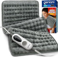 GENIANI XL Electric Heating Pad for Back Pain & Cramps Relief, Electric Throw, Auto Shut Off, Machine Washable, Moist Heat Pad for Neck & Shoulder - Christmas Gift for Women, Extra Large 24x12