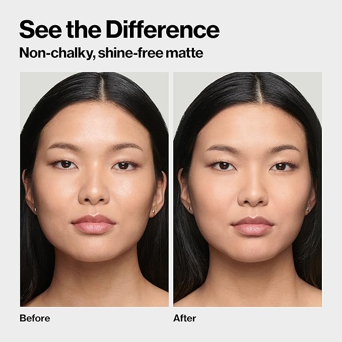 Revlon ColorStay Blot Face Powder, Mattifying, Blurring & Oil Absorbing Setting Powder, Absorb Sebum, Blurs Imperfections and Reduces Pore Appearance, 0.5 oz