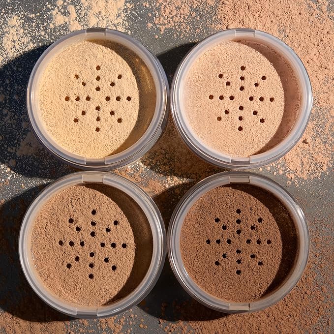 COVER FX Perfect Setting Powder - Shade Medium- Loose Makeup Finishing Powder - Mattify Skin and Lock in Makeup - Blurs Fine Lines - Full Size