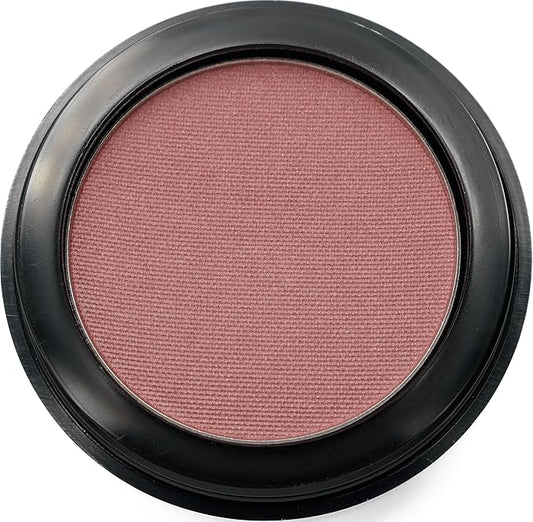 Bella Dark Red Rogue Pink Rouge Rosewood Blush Pressed Cheek Color Powder, Talc & Paraben Free, No Animal Testing & Cruelty Free