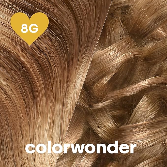 Madison Reed colorwonder Demi-Permanent Hair Color, Effortless At-Home Hair Dye, Ammonia-Free, Cruelty-Free, It's Giving Golden (8G Golden Bold), Pack of 1