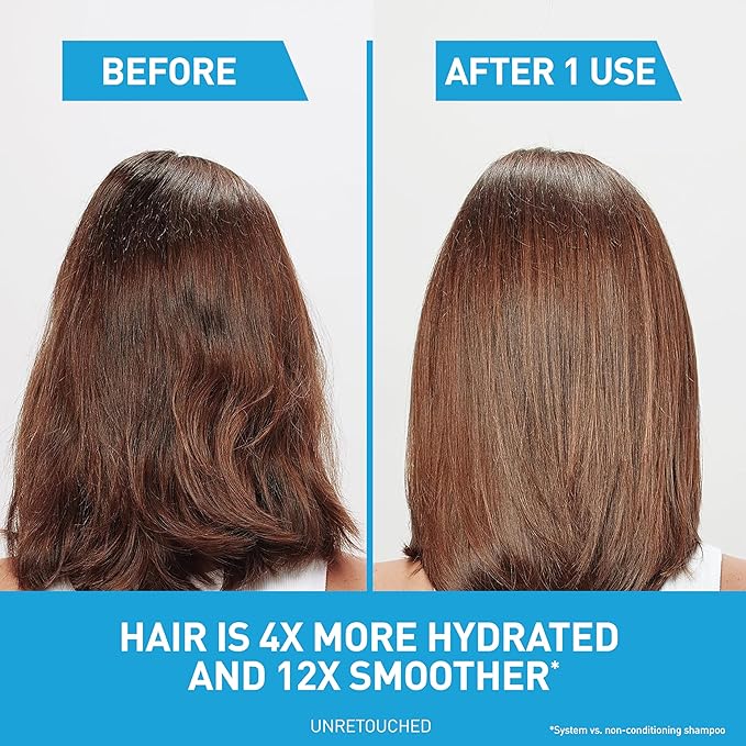 CeraVe Hydrating Anti Dandruff Shampoo, 1% Pyrithione Zinc Dandruff Treatment With Ceramides, Niacinamide & Hyaluronic Acid, Helps Eliminate Flakes & Provides Itchy Scalp Relief, Sulfate Free, 12 Oz