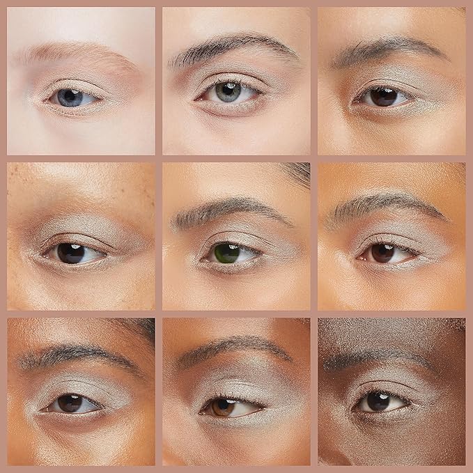 FOCALLURE Shimmer and Matte Cream Eyeshadow Stick,Smooth Brilliant Eye Brightener Pencil for Women,Long Lasting Waterproof Eye Shadow and Liners Makeup,PINK FIRE