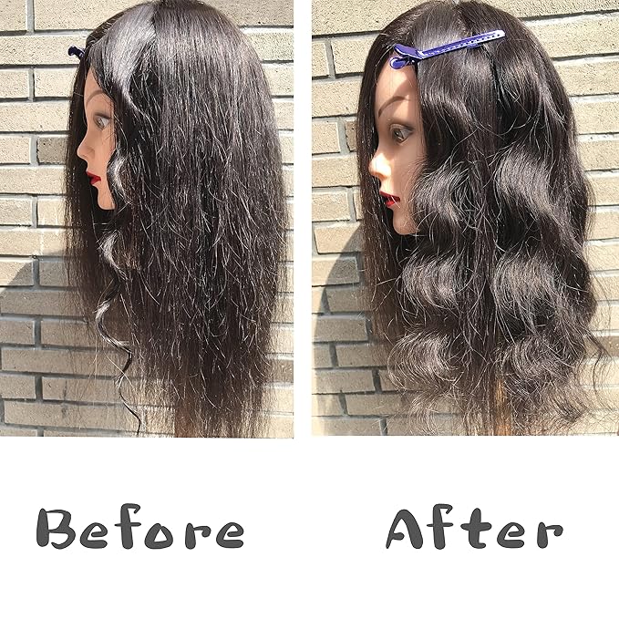 Aimin Hair Heatless Hair Curlers No Heat, Heatless Curls Overnight Blowout Rods, No Heat Hair Curlers To Sleep In, Soft Flexi Rods For Long Hair, Thick Curling Rod Styling Tools (10pcs) …