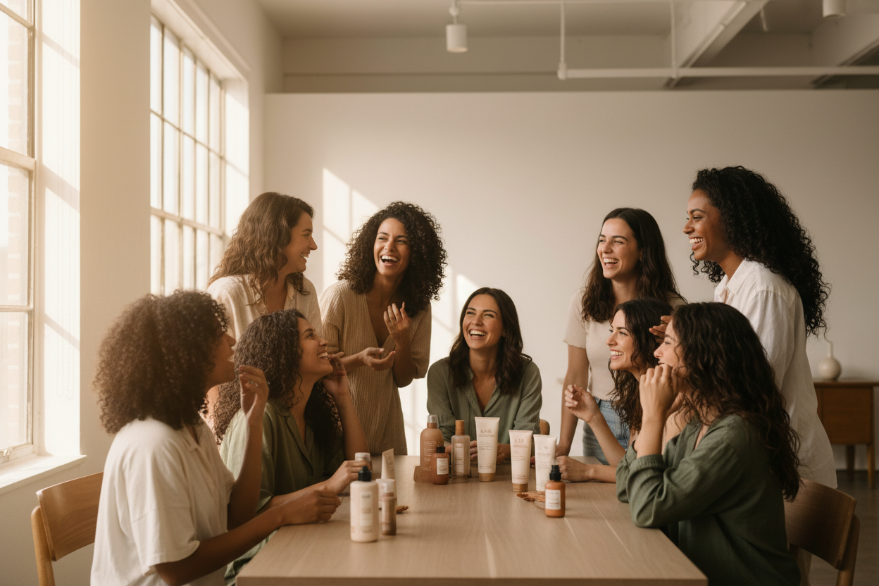 More than just a haircare shop, GlowTress is a community built on confidence, self-care, and authenticity. We’re here to educate, inspire, and support your haircare journey with products that truly work. (make it real photo)